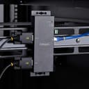StarTech.com 2P Serial to Ethernet Adapter, IP LAN to RS232 DB9 Converter - Device server - 2 ports - 100Mb LAN, RS-232 - wall / DIN rail mountable - TAA Compliant