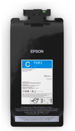 Epson T53F2 - 1.6 L - cyan - original - ink pouch - for SureColor SC-P8500DL STD