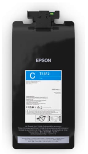 Epson T53F2 - 1.6 L - cyan - original - ink pouch - for SureColor SC-P8500DL STD