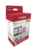 Canon PG-545 / CL-546 Value Pack - 2-pack - 8 ml - black, colour (cyan, magenta, yellow) - original - hanging box - ink cartridge / paper kit - for PIXMA iP2850, MG2450, MG2550, TR4550, TR4551 thumbnail 2