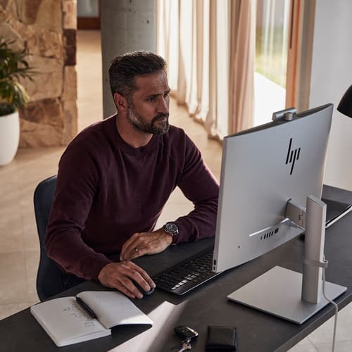 HP EliteOne 840 G9 - All-in-one Core i5 13500 / up to 4.8 GHz - vPro - RAM 8 GB - SSD 512 GB - NVMe - UHD Graphics 770 - Gigabit Ethernet, IEEE 802.11ax (Wi-Fi 6E), Bluetooth 5.3 - Win 11 Pro - monitor: LED 23.8" 1920 x 1080 (Full HD) @ 60 Hz touchscreen - keyboard: UK - Smart Buy - with HP Wolf Pro Security Edition (3 years) — view 6