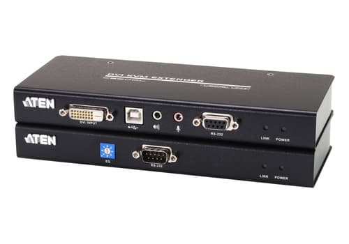 ATEN CE 600 Local and Remote Units - KVM / audio / serial extender - USB - up to 60 m — view 1