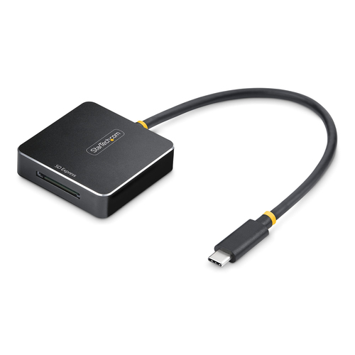 StarTech.com USB-C SD Express Card Reader, USB 10Gbps, Portable Memory Card Reader, USB Type-C to Secure Digital 7.1 Adapter, Works with Any Operating System