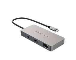 HyperDrive 5-Port USB-C Hub - Docking station - USB-C - HDMI - 1GbE