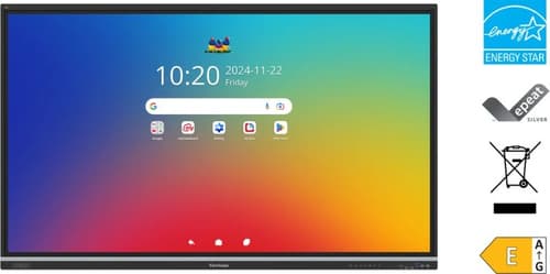 IFP,98"4K,Android 14 EDLA,50multi-point IR touch,9H,400nits,16G RAM/128GB Storage,OPS*1,Wi-Fi slot*1,TF Card *1,HDMI-IN*4,HDMI-OUT*1,VGA*1,DP-IN*1,SPDIF*1,USB-A*5,USB-B*2,USB-C*3,Audio out*1,PC Audio*1, RJ45*2,RS232*1,Black