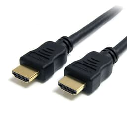StarTech.com 2m High Speed HDMI Cable w/ Ethernet Ultra HD 4k x 2k - HDMI cable with Ethernet - HDMI male to HDMI male - 2 m - black