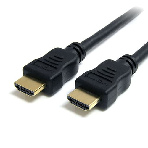 StarTech.com 2m High Speed HDMI Cable w/ Ethernet Ultra HD 4k x 2k - HDMI cable with Ethernet - HDMI male to HDMI male - 2 m - black