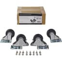 StarTech.com 4-Piece Caster Kit for Open Frame Rack - TAA Compliant Heavy Duty Casters - Includes Installation Hardware (4POSTRACK) - Rack casters kit - for P/N: 4POSTRACK12, 4POSTRACK12A, 4POSTRACK25, 4POSTRACK36, 4POSTRACKBK thumbnail 4