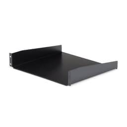 StarTech.com 2U Fixed Server Rack Mount Shelf, 16in Deep Steel Universal Cantilever Tray for 19" AV/Data/Network Equipment Rack with Cage Nuts & Screws, 44lbs Weight Capacity, 60" Deep - 2U Network Rack Shelf (CABSHELF) - Rack shelf - for P/N: RACK-18U-20-WALL-OA, RACK-21U-20-WALL-OA, RACK-24U-20-WALL-OA, RK12OD2, RK3236BKF