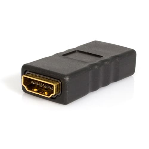 StarTech.com HDMI to HDMI Adapter, High Speed HDMI to HDMI Connector, 4K 30Hz HDMI to HDMI Coupler, HDMI to HDMI Converter - HDMI Female to HDMI Female Adapter - HDMI coupler - HDMI female to HDMI female - black - for P/N: CDP2HDMM2MB, DP2HDMM2MB, HDDVIMM3, HDMM1MP, HDMM2MP, HDMM3MP, HDPMM50, MDP2HDMM2MB