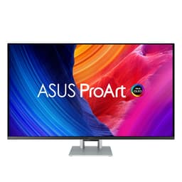 ASUS ProArt OLED PA32UCDM - OLED monitor - 32" (31.5" viewable) - 3840 x 2160 4K UHD (2160p) @ 240 Hz - 1000 cd/m� - HDR10 - 0.1 ms - Thunderbolt 4, HDMI - speakers - silver