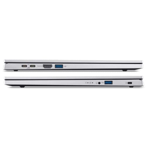 Acer Extensa 15 EX215-57 - Intel Core i5 - i5-1334U / up to 4.6 GHz - Win 11 Pro - Intel Iris Xe Graphics - 16 GB RAM - 512 GB SSD NVMe, QLC - 15.6" IPS 1920 x 1080 (Full HD) - Wi-Fi 6 - pure silver - kbd: UK — view 7