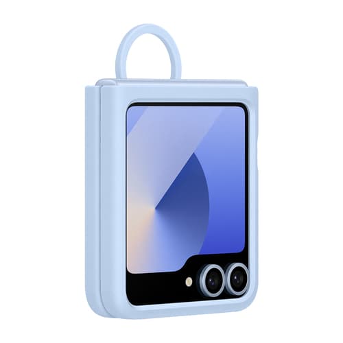 ^SILI CASE W/RING FOR FLIP6 BLUE — view 4
