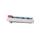 CHERRY MX MX-LP 2.1 - Keyboard - compact - backlit - wireless - 2.4 GHz, Bluetooth 5.2, USB - QWERTY - US - key switch: CHERRY MX Low Profile RGB Speed - white thumbnail 3