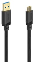 Hama 00202005 USB cable USB 3.2 Gen 1 (3.1 Gen 1) 0.75 m USB A USB C 5 Gbit/s Black thumbnail 2