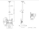 *Non Cancellable/Non Returnable (NCNR)* CEILINGMOUNT MEDIUM SINGLE 32-55 thumbnail 12