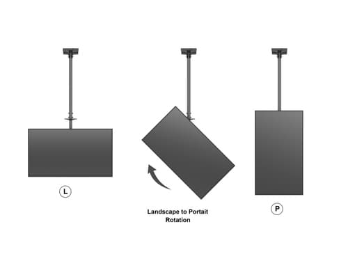 *Non Cancellable/Non Returnable (NCNR)* CEILINGMOUNT MEDIUM SINGLE 32-55 — view 11