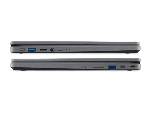 Acer Chromebook Spin 512 R856TN-TCO - Flip design - Intel N-series - N100 / up to 3.4 GHz - Chrome OS - UHD Graphics - 8 GB RAM - 64 GB eMMC - 12" IPS touchscreen 1366 x 912 (HD+) - Wi-Fi 6E - shale black - kbd: UK — view 10