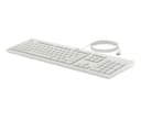 HP 225 - Keyboard and mouse set - ambidextrous, 3-zone layout, standard key travel - full size - USB - UK - cashmere white thumbnail 9