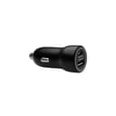 re-chrg-Car Chrg USB-C 30W+USB-A 18W-BLK thumbnail 1