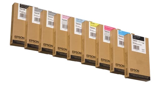 Epson Ink Cartridges, T612800, Singlepack, 1 x 220.0 ml Matte Black — view 4