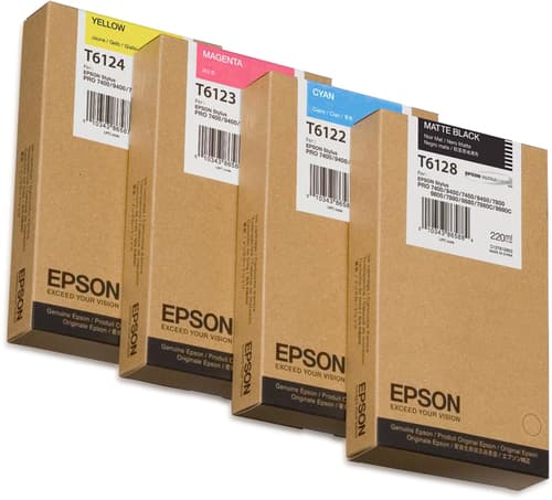 Epson Ink Cartridges, T612300, Singlepack, 1 x 220.0 ml Magenta