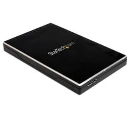 StarTech.com 2.5in USB 3.0 SSD SATA Hard Drive Enclosure - Storage enclosure with power indicator - 2.5" - SATA 3Gb/s - 3 Gbit/s - USB 3.0 - black - SAT2510BU32 - Storage enclosure - 2.5" - SATA 3Gb/s - USB 3.0 - black