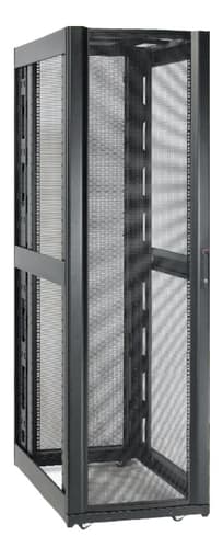 APC NetShelter SX Enclosure Without Sides Without Doors - Rack open frame - black - 48U - 19"