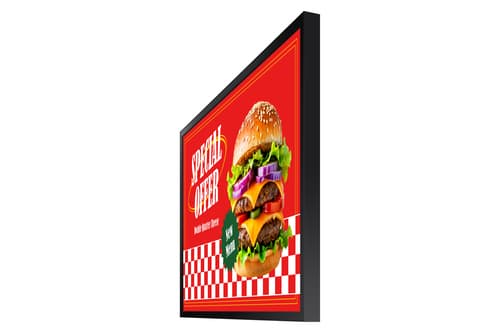 Samsung OH46DX - 46" Diagonal Class (45.9" viewable) - OHDX Series LED-backlit LCD display - digital signage outdoor - full sun - Tizen OS - 1080p 1920 x 1080 - slate black — view 6