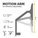 FELLOWES ARM thumbnail 3