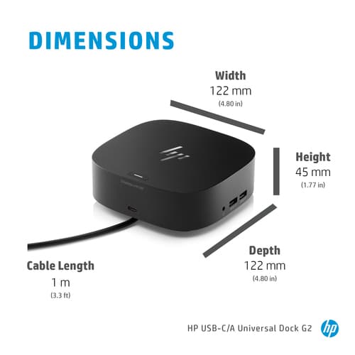 *Non Cancellable/Non Returnable (NCNR)* ^HP USB-C DOCK G5 EUR — view 8