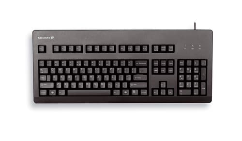 CHERRY G80-3000 - Keyboard - PS/2, USB - UK - black