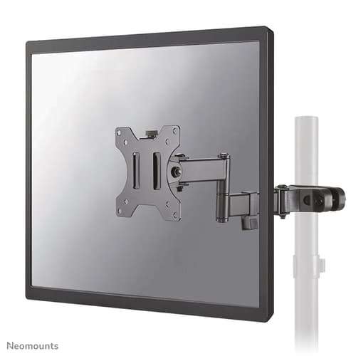 Neomounts FL40-450BL11 - Mounting kit (pole mount) - full-motion - for TV - black - screen size: 17"-32"