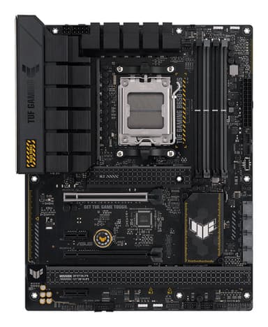 ASUS TUF Gaming B650-Plus - Motherboard - ATX - Socket AM5 - AMD B650 Chipset - USB-C 3.2 Gen 2x2, USB 3.1 Gen 2, USB 3.2 Gen 2, USB-C 3.2 Gen2, USB-C 3.2 Gen 1 - 2.5 Gigabit LAN - onboard graphics (CPU required) - HD Audio (8-channel)
