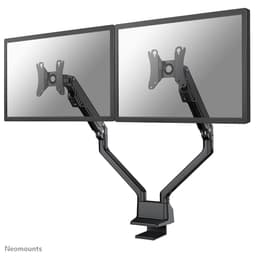 Neomounts FPMA-D750DBLACK2 - Mounting kit (desk mount) - full-motion - for 2 LCD displays - black - screen size: 10"-32" - clamp mountable, grommet