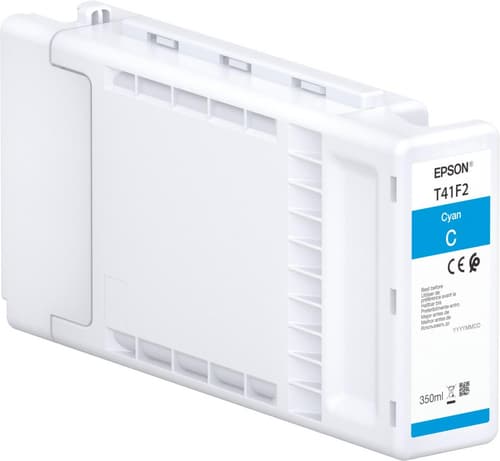 Epson T41F240 - 350 ml - cyan - original - ink cartridge - for SureColor SC-T3400, SC-T3400N, SC-T3405, SC-T3405N, SC-T5400, SC-T5400M, SC-T5405 — view 1