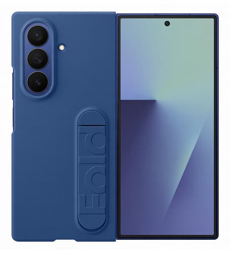 FOLD7 SILICONE CASE WITH STAND BLUE