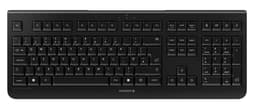 CHERRY KW 3000 - Keyboard - low-noise, full-size - wireless - 2.4 GHz - QWERTY - UK - black