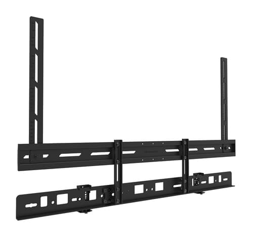 Neomounts AV30-500BL - Mounting kit (mount bracket) - for video bar - universal - black - screen size: 43"-110" - VESA-mountable — view 6