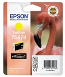 Epson Ink Cartridges, Ultrachrome Hi-Gloss2, T0874, Flamingo, Singlepack, 1 x 11.4 ml Yellow thumbnail 2