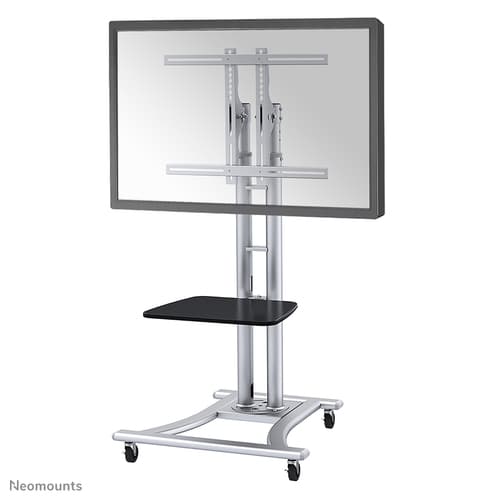 Neomounts PLASMA-M1800E - Cart - for flat panel / AV equipment - silver - screen size: 27"-70"