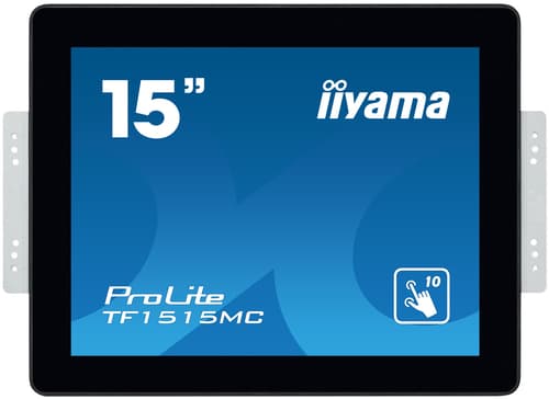 iiyama ProLite TF1515MC-B2 - LED monitor - 15" - open frame - touchscreen - 1024 x 768 - TN - 350 cd/m� - 800:1 - 8 ms - HDMI, VGA, DisplayPort - black