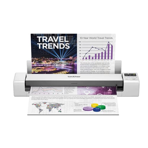 Brother DSMobile DS-940DW Sheetfed Scanner - 1200 dpi Optical - 48-bit Color - Duplex Scanning - USB