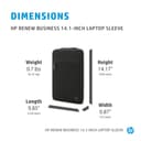 HP Renew Business - Notebook sleeve - 14.1"