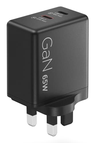 Lenovo Dual USB-C 65W GaN Charger — view 4