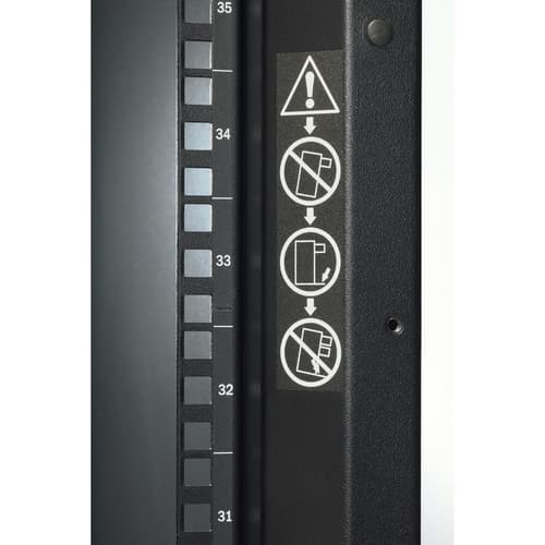 SX RACK 42U WITHOUT DOORS BLACK 1991 — image 1
