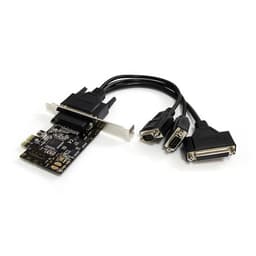 StarTech.com 2S1P PCI Express Serial Parallel Combo Card with Breakout Cable - Parallel/serial adapter - PCIe low profile - RS-232 - 2 ports + 1 x parallel port