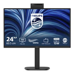 Philips 24B2N3200JH - 3000 Series - LED monitor - 24" (23.8" viewable) - 1920 x 1080 Full HD (1080p) @ 120 Hz - IPS - 1500:1 - HDMI, VGA, DisplayPort - speakers - black