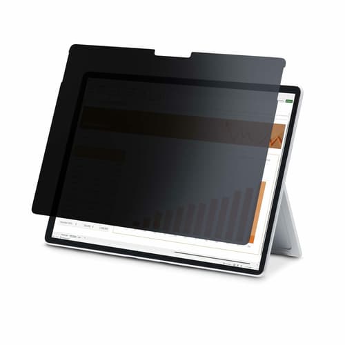StarTech.com 4-Way 12.3in Surface Pro 4/5/6/7/7+ Privacy Screen Filter, Portrait/Landscape, Touch-Enabled, +/- 30 Deg. View, Blue Light Reduction, Matte Finish - Notebook privacy filter (horizontal) - adhesive - 12.3" - black