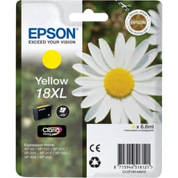 Epson 18XL - XL - yellow - original - ink cartridge - for Expression Home XP-212, 215, 225, 312, 315, 322, 325, 412, 415, 422, 425